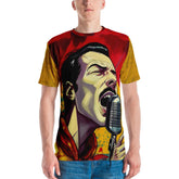 Collaboration is Key in Pop Music Men's T-Shirt - Front View